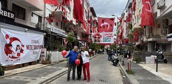 Marmaris'te '23 Nisan Sokağı'nda bayram coşkusu yaşandı