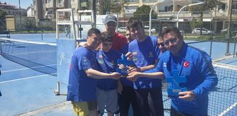 Marmaris'te 'Otizm Farkındalık Tenis Turnuvası' düzenlendi