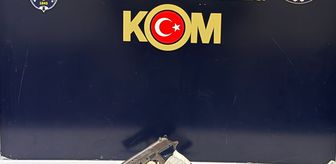 Marmaris'te ruhsatsız silahla yakalanan şüpheli tutuklandı