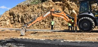 Mereto Dağı yolunda onarım çalışmaları başladı