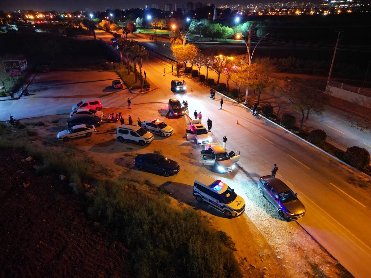 Mersin'de asayiş ve trafik uygulaması yapıldı