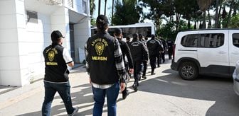 Mersin'de iş vaadiyle dolandırıcılık yaptıkları gerekçesiyle yakalanan 7 zanlı tutuklandı