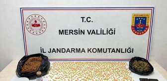 Mersin'de uyuşturucu ticareti yaptıkları iddiasıyla yakalanan 2 zanlıdan 1'i tutuklandı