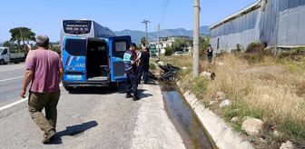 Mersin'de yolcu otobüsüyle ile çarpışan motosikletin sürücüsü yaşamını yitirdi