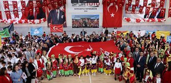 Merzifon'da 23 Nisan Ulusal Egemenlik ve Çocuk Bayramı kutlandı