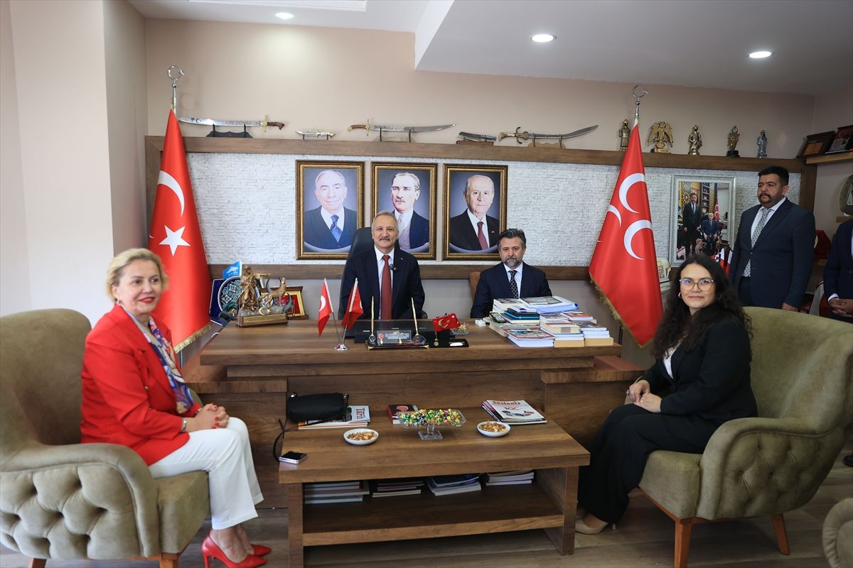 MHP Genel Başkan Yardımcısı Yurdakul, Antalya'da ziyaretlerde bulundu