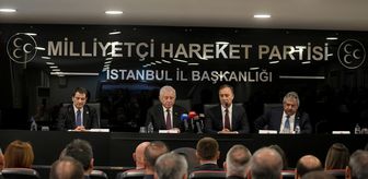 MHP'li Adan, Yıldız ve Aksu'dan İstanbul İl Başkanı Yılmaz'a 'hayırlı olsun' ziyareti