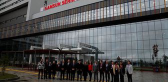 MHP'li Topsakal, Samsun Şehir Hastanesi'nde tedavi gören çocukları ziyaret etti