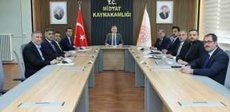 Midyat Organize Sanayi Bölgesi'nde yönetim kurulu toplantısı yapıldı