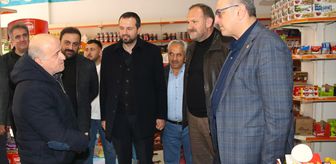 Milletvekili Çilez Taşova'da esnaf ziyaretinde bulundu