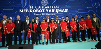 Milli Eğitim Bakanı Tekin, Antalya'daki 'Robot Yarışması'nda konuştu Açıklaması