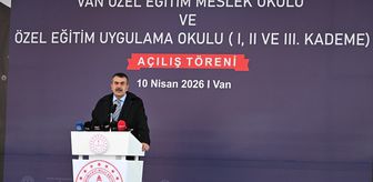 Milli Eğitim Bakanı Tekin, Van'da açılış töreninde konuştu Açıklaması
