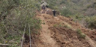 Manisa'da elektrik direğinin devrilmesi sonucu işçi öldü