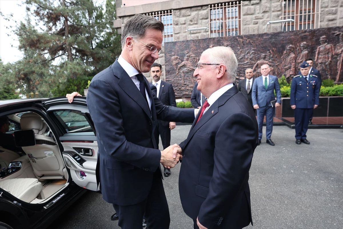 Milli Savunma Bakanı Güler, NATO Genel Sekreteri Rutte ile görüştü