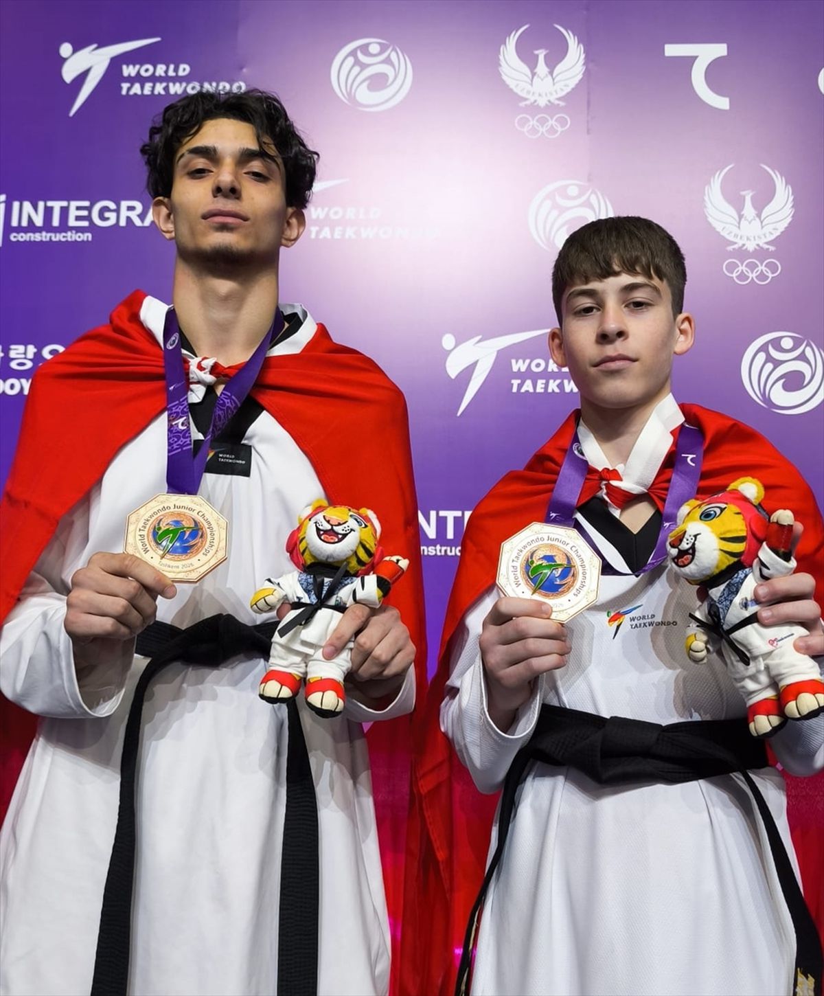 Milli tekvandoculardan Özbekistan'da 2 bronz daha