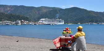 'MSC Divina' kruvaziyeri Marmaris'e 3 bin 471 yolcusuyla geldi