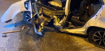 Muğla'da refüje çarpan otomobilin sürücüsü hayatını kaybetti