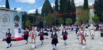 Muğla'da Uluslararası Çocuk Şenliği Halk Dansları gösterisi yapıldı