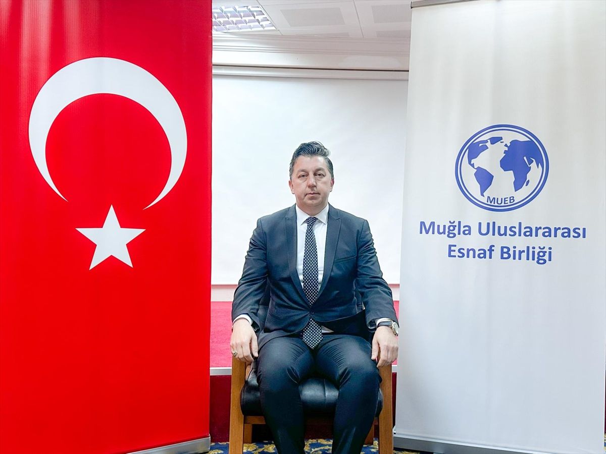Muğla Uluslararası Esnaf Birliği Başkanlığı'na Mehmet Ayyıldız seçildi