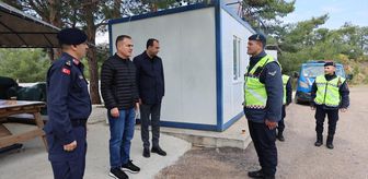 Muğla Valisi Akbıyık, Datça'da incelemelerde bulundu