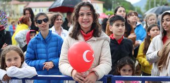 Muğla'ya 5 ülkeden gelen çocuklar 23 Nisan Ulusal Egemenlik ve Çocuk Bayramı'nı kutladı