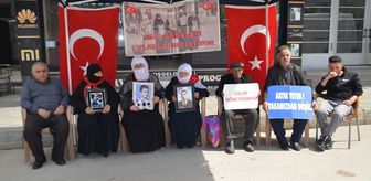 Muş'ta aileler, DEM Parti önündeki eylemlerini sürdürdü