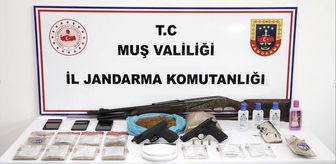 Muş'ta uyuşturucu operasyonunda yakalanan 2 şüpheli tutuklandı