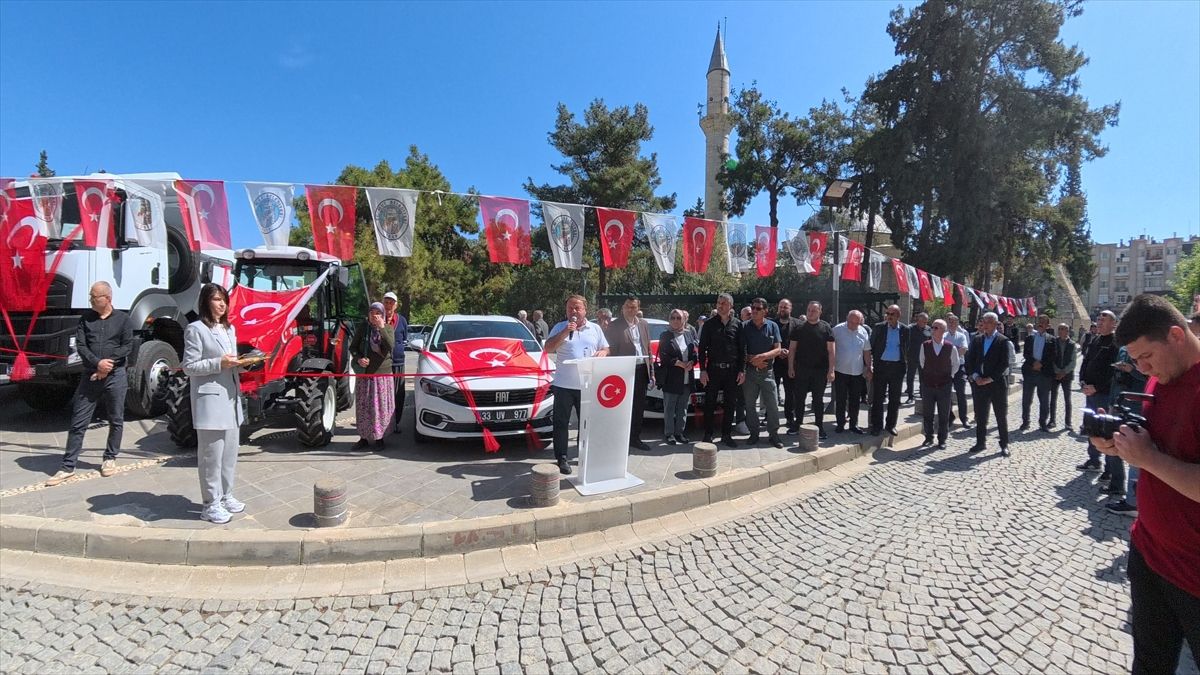 Mut Belediyesi filosuna 4 yeni araç kattı