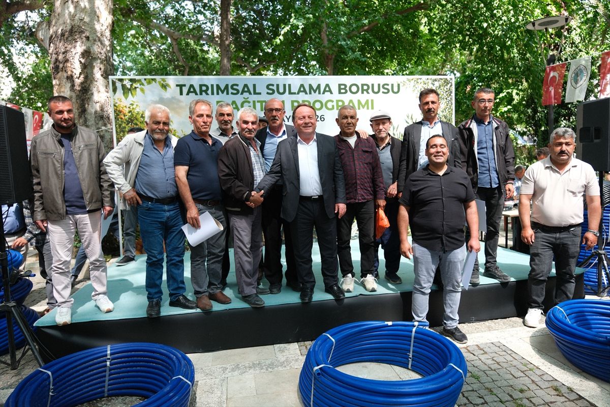 Mut Belediyesinden sulama kooperatiflerine destek