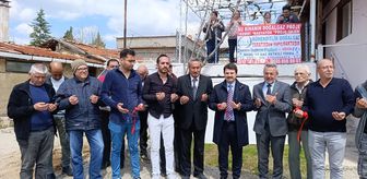 Nallıhan'ın Atça Mahallesi doğal gaza kavuştu