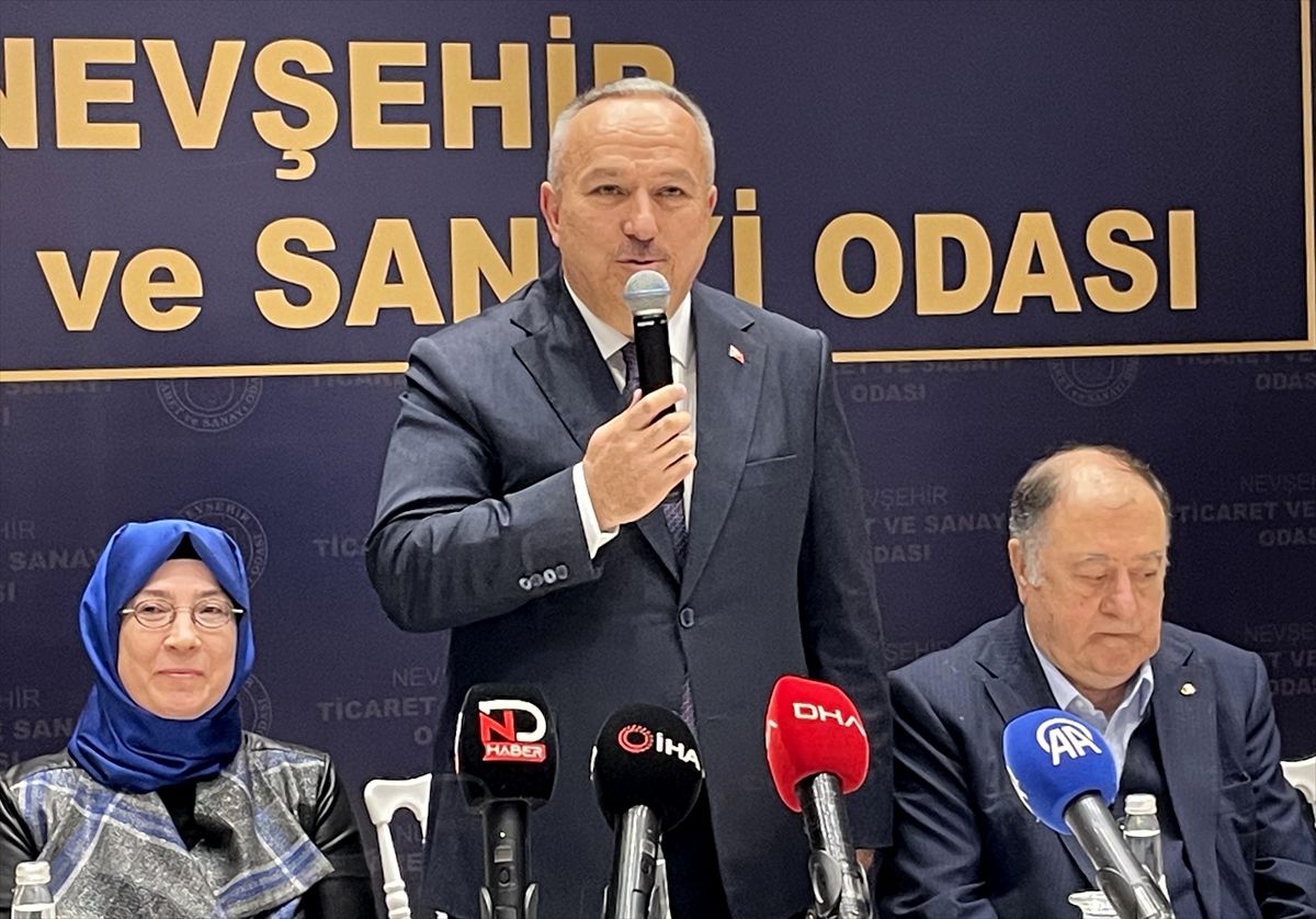 Nevşehir'de Emniyet Genel Müdürü Fidan için veda yemeği düzenlendi