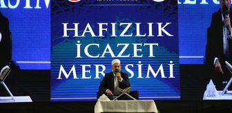 Niğde'de 111 hafız için icazet töreni düzenlendi