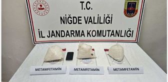 Niğde'de 3 kilo 150 gram sentetik uyuşturucu ele geçirildi