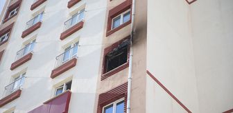 Niğde'de apartman dairesinde çıkan yangın hasara neden oldu