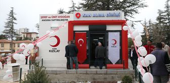 Niğde'de hayırsever desteğiyle Türk Kızılay Kan Alma Birimi hizmete açıldı