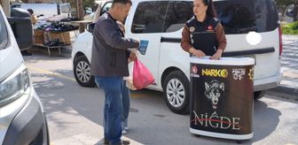 Niğde'de uyuşturucu kullanımını önlemeye yönelik bilgilendirme yapıldı