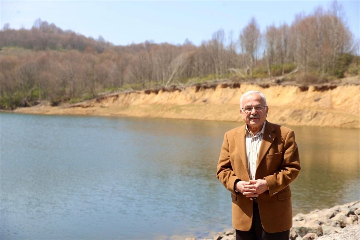 Ordu'da kuraklık riskine karşı yeni gölet yapıldı