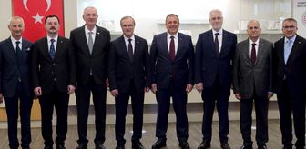 OSBÜK Başkanı Kütükcü TTSO'yu ziyaret etti