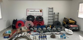 Osmaniye'de inşaatlardan malzeme çalan 2 zanlı tutuklandı