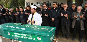 Osmaniye'deki selde hayatını kaybeden Fatih Anbarcıoğlu'nun cenazesi defnedildi