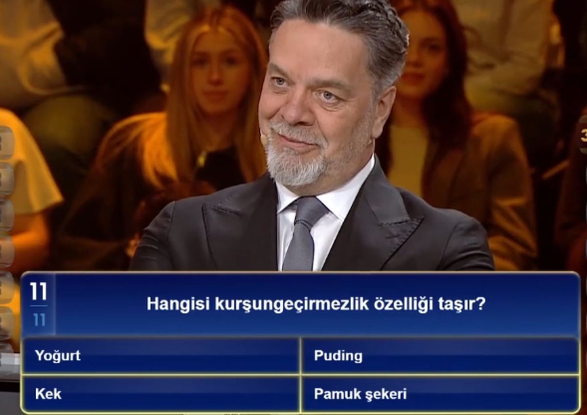 Pamuk şeker kurşun geçirmez mi, kek kurşun geçirmez mi, puding kurşun geçirmez mi, yoğurt kurşun geçirmez mi?