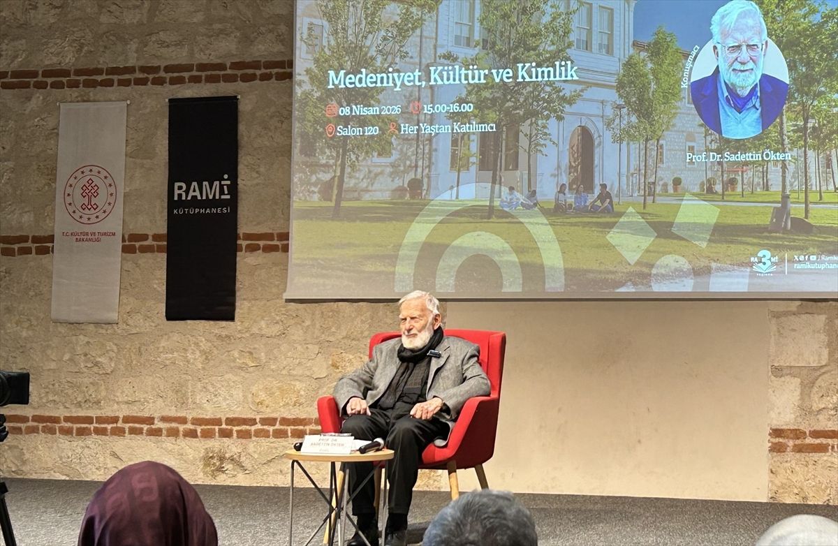 Prof. Dr. Sadettin Ökten "Medeniyet, Kültür ve Kimlik" konulu söyleşi yaptı