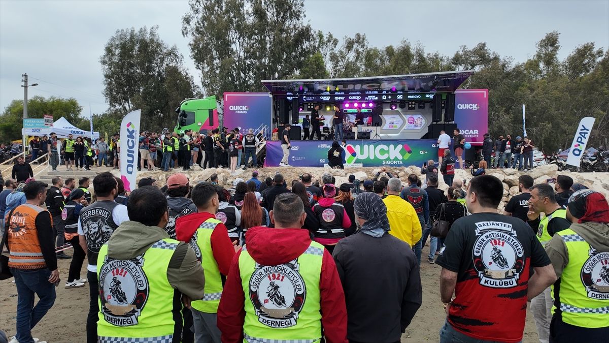 Quick Sigorta Mersin Motosiklet Festivali gerçekleşti