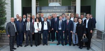RTÜK Başkanı Daniş Çanakkaleli konuklarını ağırladı