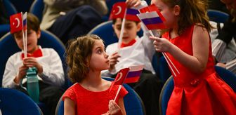 Rusya'da 23 Nisan Ulusal Egemenlik ve Çocuk Bayramı haftasında 'Uluslararası Çocuk Şenliği' yapıldı