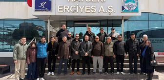 Rusya ve Türkmenistan'dan iş insanları Erciyes'i ziyaret etti