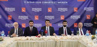 Saadet Partisi Genel Başkanı Arıkan, Mardin'de düzenlenen toplantıya katıldı