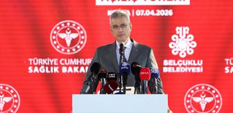 Sağlık Bakanı Kemal Memişoğlu, Konya'da Sağlıklı Hayat Merkezi açılışı yaptı Açıklaması