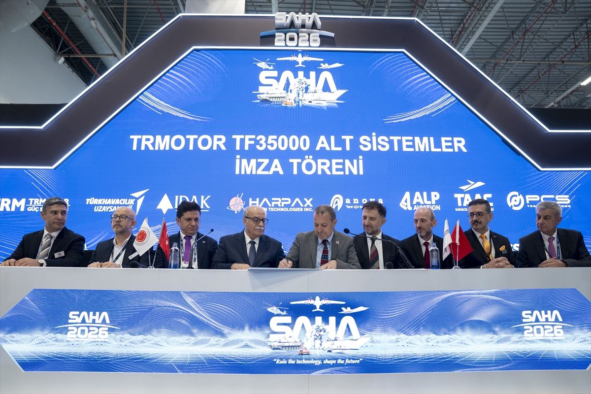SAHA 2026'da "TRMOTOR TF35000 Alt Sistemler İmza Töreni" düzenlendi