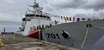 Sahil Güvenlik Komutanlığı gemileri Sinop'ta ziyarete açıldı